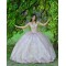 Off Shoulder Rose Gold Quinceanera Dress Sweetheart Neck Sequin 15 Dresses