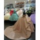 Off Shoulder Rose Gold Quinceanera Dress Sweetheart Sequin 15 Dresses