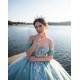 Off Shoulder Sage Green Quince Dresses Sweetheart Neck 15 Dress in instagram