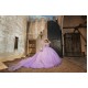 Off Shoulder Sweet 15 Gowns Lilac Quince Dress Birthday Party Dresses