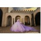 Off Shoulder Sweet 15 Gowns Lilac Quince Dress Birthday Party Dresses