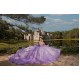 Off Shoulder Sweet 15 Gowns Lilac Quince Dress Birthday Party Dresses