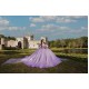 Off Shoulder Sweet 15 Gowns Lilac Quince Dress Birthday Party Dresses