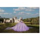 Off Shoulder Sweet 15 Gowns Lilac Quince Dress Birthday Party Dresses