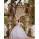 Off Shoulder Sweet 15 Gowns Lilac Quinceanera Dress Princess Dresses