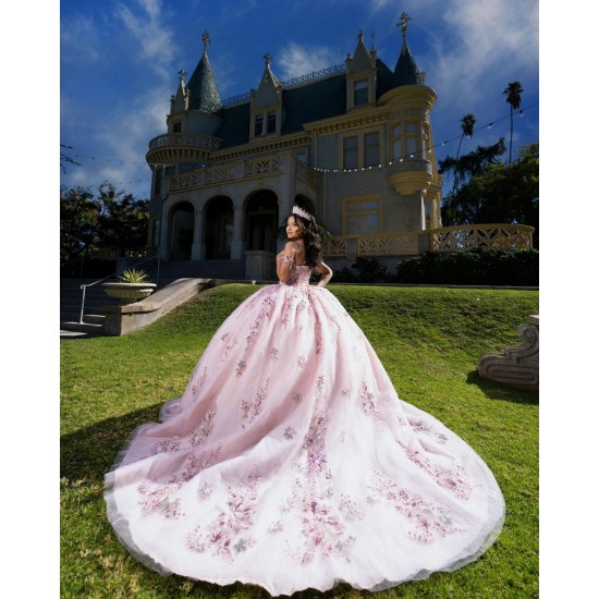 Off Shoulder Vestidos De 15 Anos Rose Gold Quince Dress Instagram Gowns