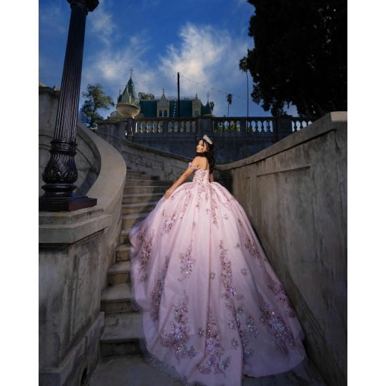 Off Shoulder Vestidos De 15 Anos Rose Gold Quince Dress Instagram Gowns