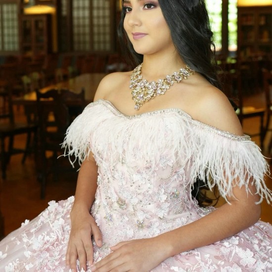 Off The Shoulder Pink Quinceanera Dresses Ruffles Princess Vestidos De 15