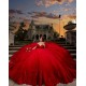 Off The Shoulder Quince Dress Red Vestidos De 15 Anos Sweetheart Dresses