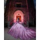 Pearl Quince Dress Lilac Vestidos De 15 Anos Off Shoulder Girl Birthday Gown