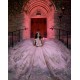 Rose Gold Quinceanera Dress Off Shoulder Princess Dresses With Bow