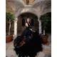 Ruffled Black Quince Dress Sleeveless Vestidos De 15 Anos 2024 Dresses