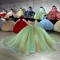 Sage Green Quinceanera Dress Flowers Sweetheart 15 Dresses