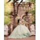 Sage Green Quinceanera Dress Off Shoulder Vestidos De 15 Anos