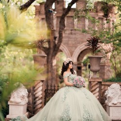 Sage Green Quinceanera Dress Off Shoulder Vestidos De 15 Anos