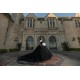 Sleeveless Black Quinceanera Dresses Square Collar 15 Dress