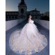 Sleeveless Champagne Quinceanera Dress 2024 Princess Dresses