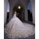 Sleeveless Champagne Quinceanera Dress 2024 Princess Dresses