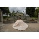 Sleeveless Champagne Quinceanera Dresses Sweetheart Neck 15 Dress