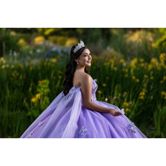 Sleeveless Lilac Quinceanera Dresses Sweetheart Neck 15 Dress