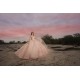 Sleeveless Pink Quinceanera Dress Sweet 15 Gowns Princess Dresses