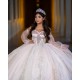 Sleeveless Pink Quinceanera Dress Sweet 15 Gowns With Bow