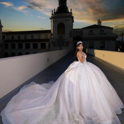 Sleeveless Pink Quinceanera Dress Sweet 15 Gowns With Bow