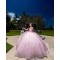 Sleeveless Pink Quinceanera Dress Sweetheart Neck 2024 Ball Gown Princess Dresses