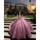 Sleeveless Sweet 15 Gowns Lilac Quinceanera Dress Sweetheart 2024 Princess Dresses