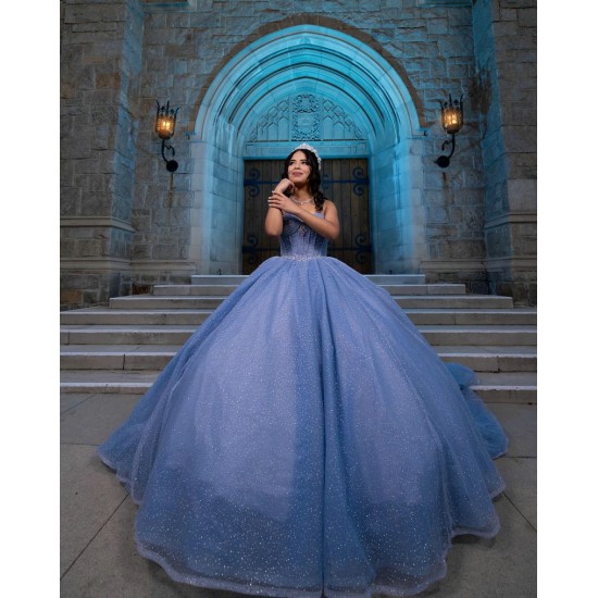 Sleeveless Vestidos De 15 Anos Sky Blue Quince Dress Instagram Gowns