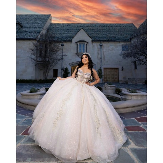 Sleeveless White Quinceanera Dress 2024 Vestidos De 15 Anos With Bow