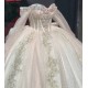 Strapless Soft Pink Quinceanera Dresses With Detachable Long Sleeves