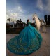 Sweet 15 Gowns Emerald Green Quince Dress Off Shoulder Vestidos De 15 Anos