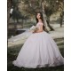 Sweet 15 Gowns Pink Quinceanera Dress Off Shoulder 2024 Ball Gown Princess Dresses