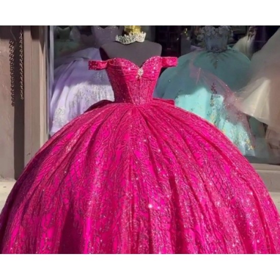 Sweetheart Burgundy Quinceanera Dresses Off Shoulder 15 Dress With Bow