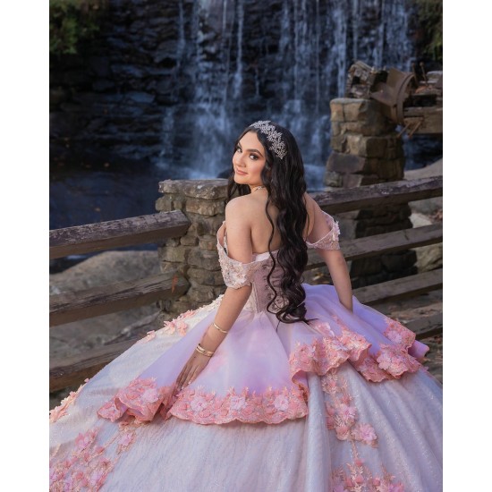 Sweetheart Neck 15 Anos Pink Quince Dress Off Shoulder Girl Birthday Gowns