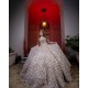 Sweetheart Neck Champagne Quinceanera Dress 2024 Sleeveless Sweet 15 Gowns