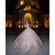 Sweetheart Neck Champagne Quinceanera Dress 2024 Sleeveless Sweet 15 Gowns