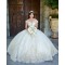 Sweetheart Neck Champagne Quinceanera Dress Off Shoulder 15 Dresses