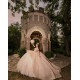 Sweetheart Neck Champagne Quinceanera Dress Off Shoulder Vestidos De 15 Anos