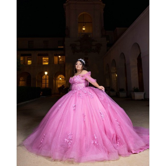 Sweetheart Neck Coral Quinceanera Dress 2024 Ball Gown Princess Dresses Sweet 15 Gowns