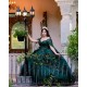 Sweetheart Neck Emerald Green Quinceanera Dress Sleeveless 15 Dresses