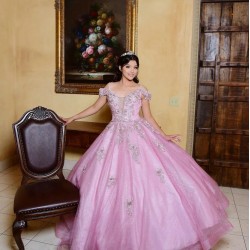 Sweetheart Neck Lilac Quince Dresses Off Shoulder 15 Dress