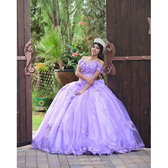 Sweetheart Neck Lilac Quinceanera Dress Off Shoulder 15 Dresses