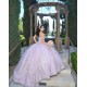 Sweetheart Neck Lilac Quinceanera Dress Sequin Sleeveless 15 Dresses