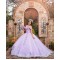 Sweetheart Neck Lilac Quinceanera Dress Vestidos De 15 Anos 2024