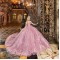 Sweetheart Neck Pink Quinceanera Dress Off Shoulder Vestidos De 15 Anos