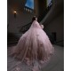 Sweetheart Neck Pink Quinceanera Dress Vestidos De 15 Anos