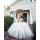 Sweetheart Neck Quince Dress White Vestidos De 15 Anos Women 2024 Ball Gown