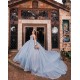 Sweetheart Neck Sky Blue Quinceanera Dress Girls Sweet 16 Dresses